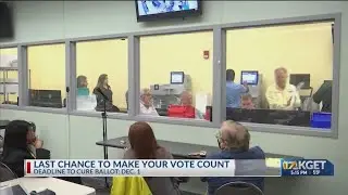 Deadline to cure ballot: Dec. 1