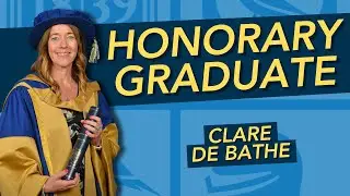 Clare De Bathe receives an Honorary Master of Public Administration | University of Chichester