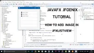JavaFX JFoenix Tutorial JFXListView