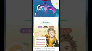 Hundo Dynamax Articuno Finally 😱 | Pokemon Go |