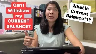WHAT IS CURRENT BALANCE? CAN I WITHDRAW MY CURRENT BALANCE?