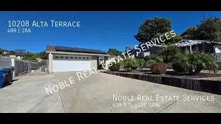Houses for Rent in La Mesa 4BR/2BA by Property Managers in La Mesa