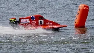 4K | ADAC Weser-Ems Motorboot Rennen Waterfront Bremen 2019 - Motorboat Race