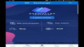 EyeWallet Demo   Eyeline Trading
