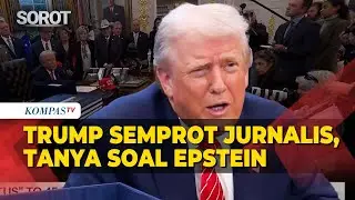 Momen Trump Marahi Jurnalis! Saat Ditanya Terkait Berkas Epstein di Gedung Putih