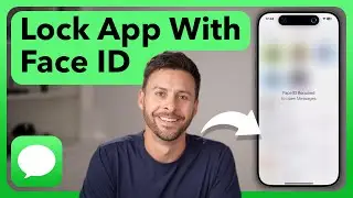 How To Lock Messages On iPhone With Face ID