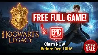 HOGWARTS LEGACY FREE! Claim the FULL GAME NOW on Epic Games Before Dec 18th! MASSIVE Epic Games SALE