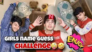 Girls Name Gussing Challenge🤪🤣||Bohut Maza Aya😋||VLOG BY MR_HUSSNAINN 512||#foryou #challenge 