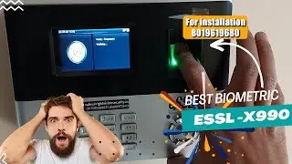 Best Biometric Machine | Biometric Access Control | essl X990 Access Control System☎️ 8019619680🔋📞✅