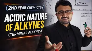 Acidic nature of Alkynes / Why terminal Alkynes show acidic character / acidic behaviour of C2H2