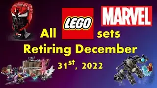 All Lego Marvel Sets Retiring 2022