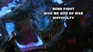 FISKE (ONE OF ODIN&rsquo;S CAPTAIN) AND NIDHOGG BOSS FIGHT | GIVE ME GOD OF WAR DIFFICULTY | PS5 60FPS HDR