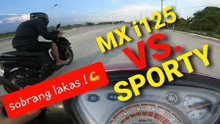 MIO MXi 125 VS MIO SPORTY | ALL STOCK ENGINE | GASPULAN | SPEED JR.