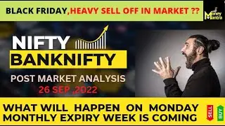 Nifty Prediction and Bank nifty Analysis For Monday / Trade for 26 Sept 22