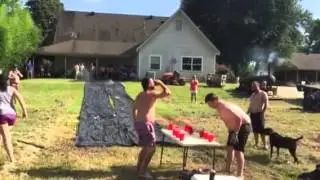 Slip and Flip | Slip N' Slide With Flip Cup at the End
