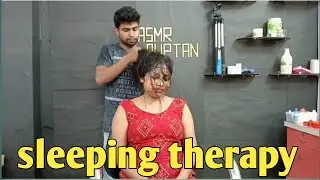 SLEEP INDUCING Head Massage to Relax your Senses | Indian Massage #sleepasmr #stressrelif #asmr