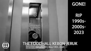 RIP Modernized Old Hyundai Lift / Elevator at The FoodHall Kebon Jeruk, Jakarta