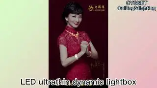 Flow motion animated lightbox, dynamic jewelry advertising project