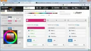 jQuery Mobile - Themes