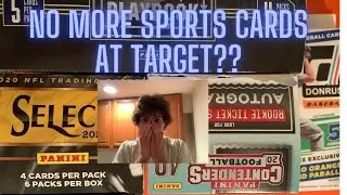 NO SPORTS CARDS AT TARGET?? WE HAVE TO BUY CARDS ONLINE??