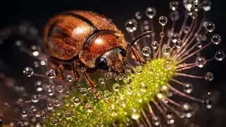 Ladybug vs Sundew | Nature&rsquo;s Stickiest Carnivorous Plant