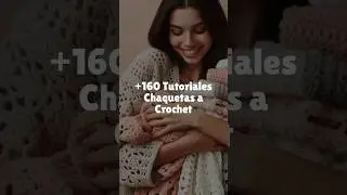 🌸 Y todos los d&iacute;as hay nuevos tutoriales ✨ #chaquetas #tutorial #patrones #ganchillo #cardigans
