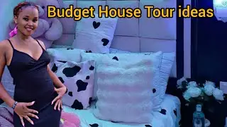 Finally 🖤our one bedroom House. Tour🏡🥰