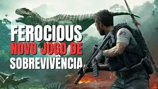 NOVO JOGO DE FPS DE SOBREVIV&Ecirc;NCIA COM DINOSSAUROS? FEROCIOUS DEMO [PT-BR]