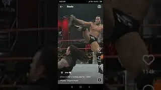 rock vs under taker😱