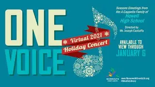One Voice A Cappella Holidays 2021 Concert from Howell High School