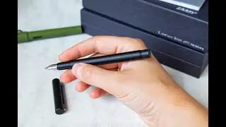 Распаковка посылки с перьевой ручкой LAMY CP1 / Unpacking the box with a LAMY CP1 fountain pen