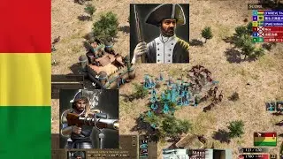 AOE3DE: Ethiopia's Merc build is good??? 3v3