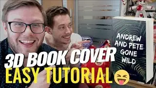 How to Make a 3D Book Cover (Free tool makes it super easy and quick)