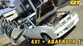 Escapamento dimensionado para o motor GM 2.0 aspirado 💥🚀