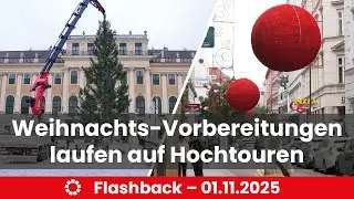 Es wird weihnachtlich, Baustart für 