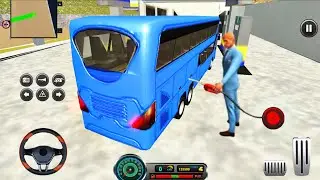 Real Bus Games 2026 - Realistic Uphill Coach Bus Offroad Driving Video Game - Android GamePlay