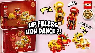 LEGO Lion Dance… With Lip Fillers?! 😭 (#40915) Lion Dance ! New Gift With Purchase GWP 2026 !