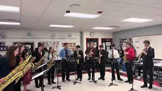 The Machine, by Christopher Studnicki, south Lyon East sax choir, 2025 state solo and ensemble