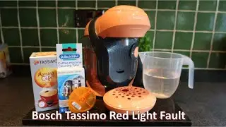 Ошибка красного света Bosch Tassimo