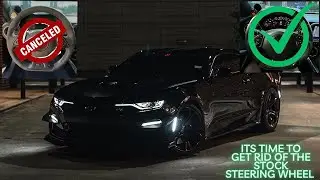 UNBOXING MY CARBON FIBER STEERING WHEEL FOR MY 2021 CAMARO 1LE