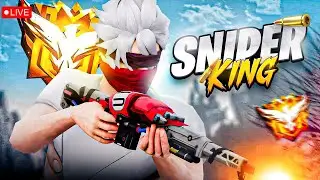 🔴New Grandmaster Top 1 RANK PUSH V Badge Lobby ❤Free Fire LIVE✌Dishan Gaming #shortsfeed #freefire