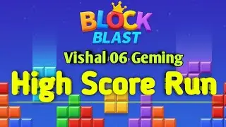 Block Blast Gameplay 🔥 High Score Challenge | Relaxing Puzzle Game Hindi