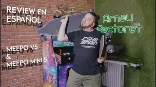 ¿El nuevo standard de monopatín eléctrico? Y SIN PANTALLA 🤣 Meepo V5 Mini5