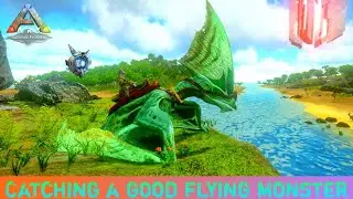 Catching a Flying monster Ark Mobile Story Mode S1 Part 3 ZN Gaming