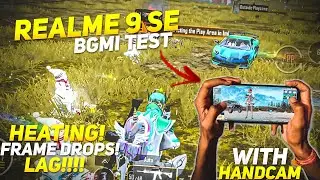 REALME 9 5G SE PUBG BGMI TEST WITH HANDCAM 🔥 REALME 9 5G SPEED EDITION DETAILED GAMING REVIEW