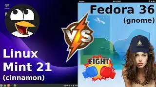 Linux Mint 21 vs Fedora 36