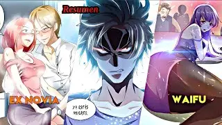 🌀Su NOVIA lo DEJA por un MILLONARIO | pero los DIOSES lo agregan a un GRUPO de Wechat | Manhua
