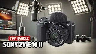 Akcesoria do aparatu Sony ZV-E10 II: recenzja g&oacute;rnego uchwytu aparatu JLWIN od TEMU