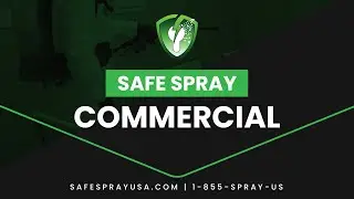 Safe Spray Commercial l Electrostatic Disinfection
