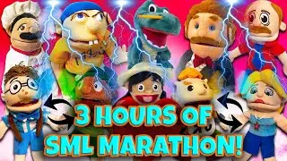 3 Hours* Of Sml Marathon! - Best JEFFY Moments ! PARODY #007🎈